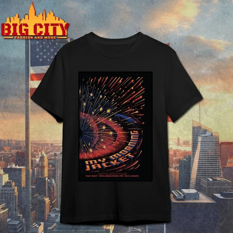 My Morning Jacket Oct 11 2025 The Met Philadelphia Poster shirt