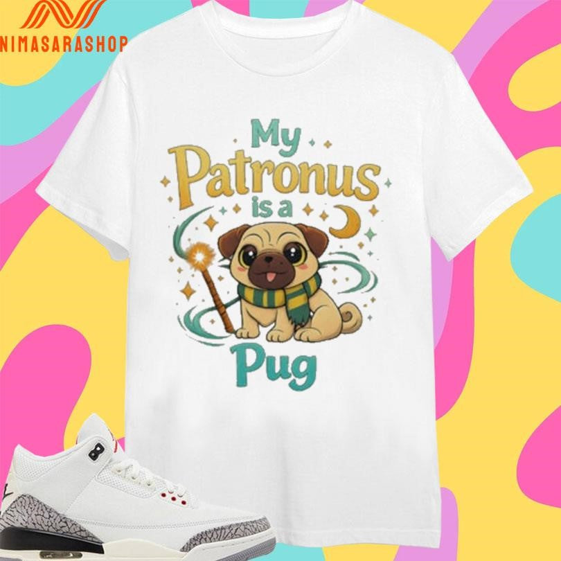 My Patronus Is A Pug Wizard Dog Shirts