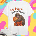 My Punch Is My Peace Viral Baby Monkey Punch 2026 Shirts