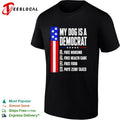 My dog is a Democrat flag shirt