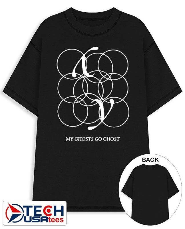My ghosts go ghost Dead Air by Storm logo shirt