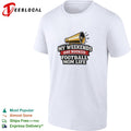 My weekends are booked football mom life shirt