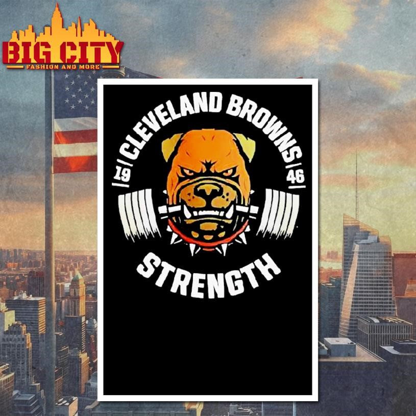 Myles Garrett Bulldog Cleveland Browns Strength Shirt