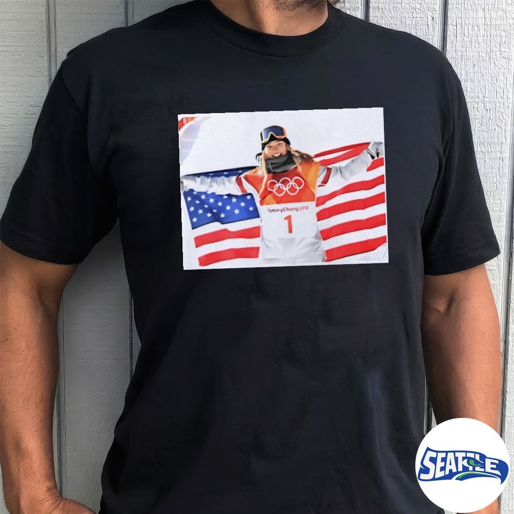 Myles Garrett Chloe Kim PyeongChang 2026 Olympics USA shirt