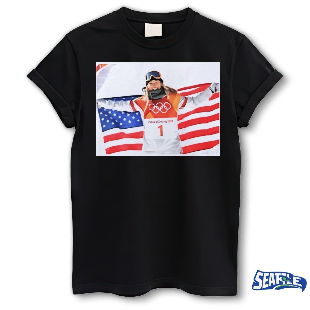 Myles Garrett Chloe Kim PyeongChang 2026 Olympics USA shirt