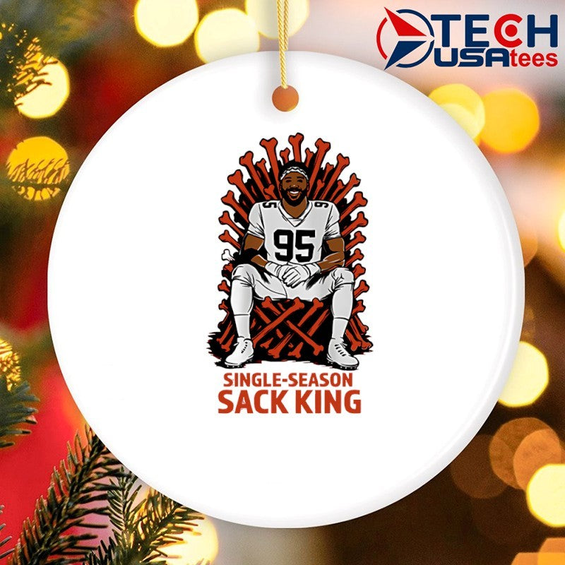 Single-Season Sack King Myles Garrett Cleveland Browns shirt