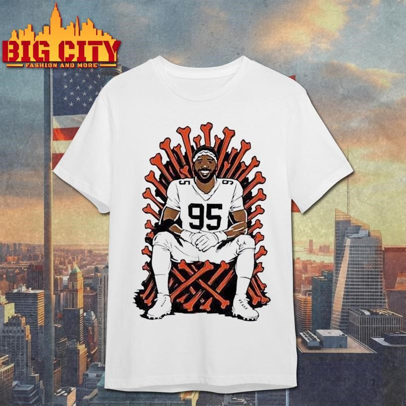 Myles Garrett Cleveland Browns Single Season Sack King Shirt