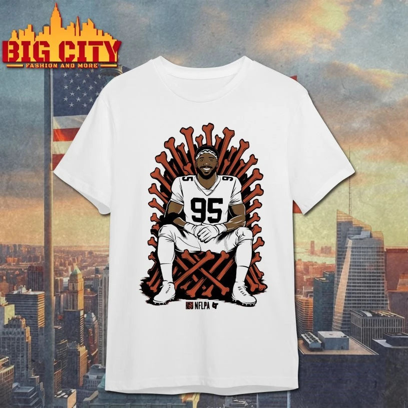 Myles Garrett Single-Season Sack King Wholesale Only Version shirt