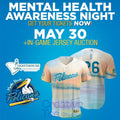 Myrtle Beach Pelicans x Annual Mental Health Awareness Night Baseball Jersey