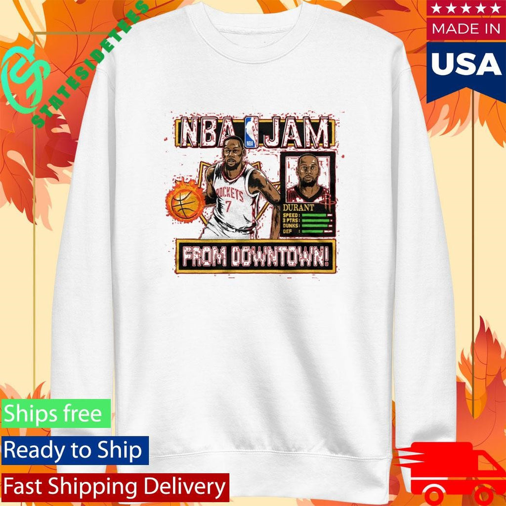 NBA Jam Rockets Kevin Durant From Downtown Shirt