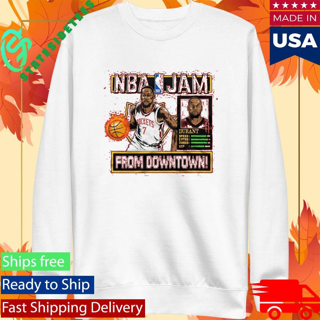 NBA Jam Rockets Kevin Durant From Downtown Shirt