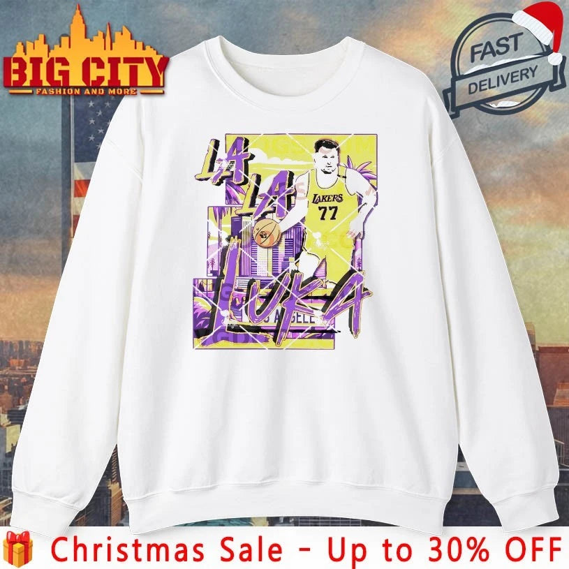 NBA Luka Doncic #77 LA Lakers Shirt