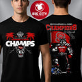 NC State Wolfpack Bowl Champions 2025 Mascot Two Sided Shirt
