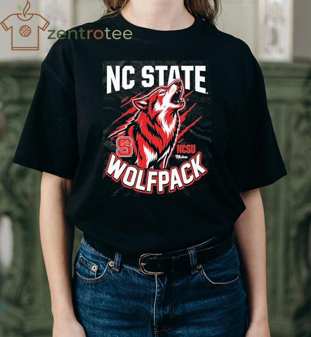 NC State Wolfpack Streetwear Graphic Tee – Nkctees Exclusive Edition