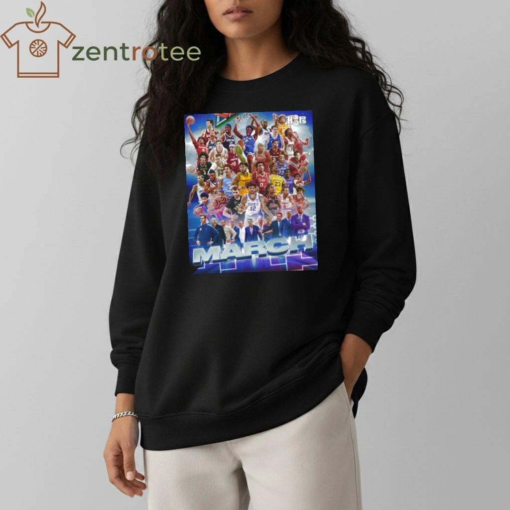 NCAA March Madness 2026 Men’s Basketball March Is Here Here Baby tee