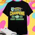 NCHSAA Division 5A Football Champions 2025 Crest Chargers Shirts