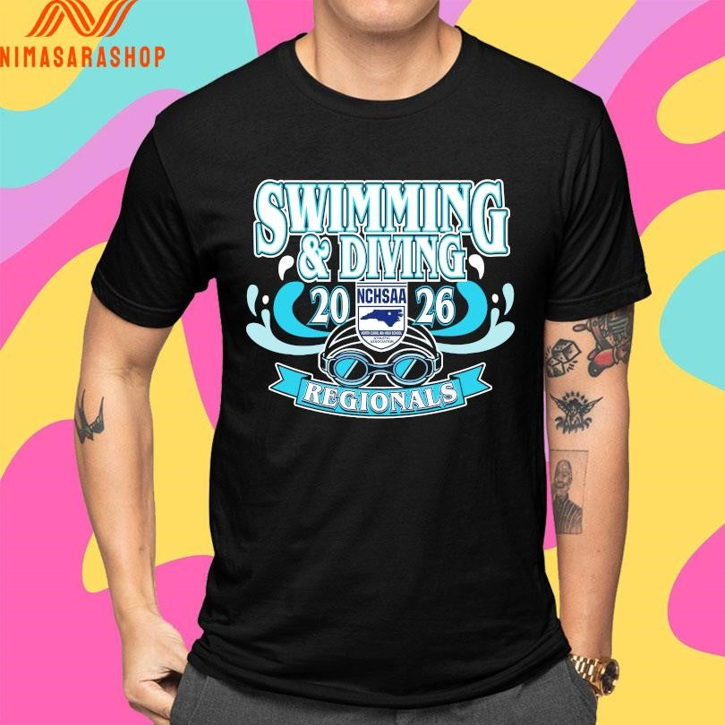 NCHSAA Swimming And Diving Regional 2026 Shirts