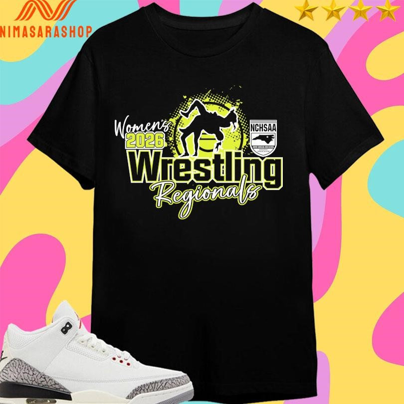 NCHSAA Wrestling Women Regionals 2026 Shirts