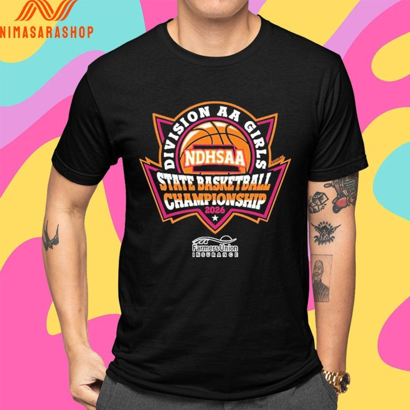 NDHSAA Division AA Girls State Basketball Championship 2026 Shirts