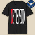 NETTSPEND BLACK WORDMARK T-SHIRT