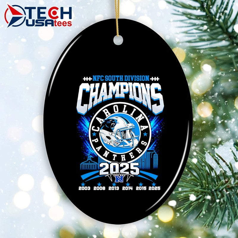 NFC North Division Champions Carolina Panthers helmet logo shirt