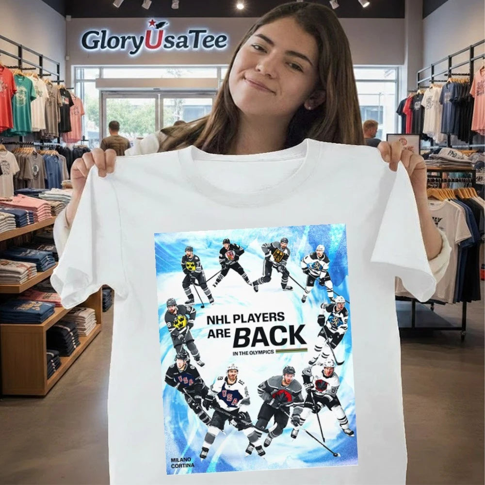 NHL Player Are Back In The Winter Olympics 2026 T-Shirt