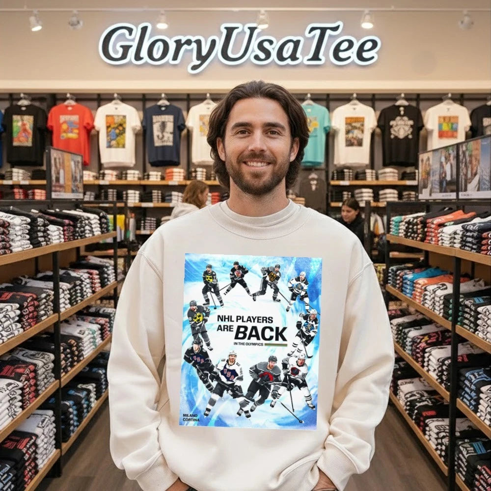 NHL Player Are Back In The Winter Olympics 2026 T-Shirt