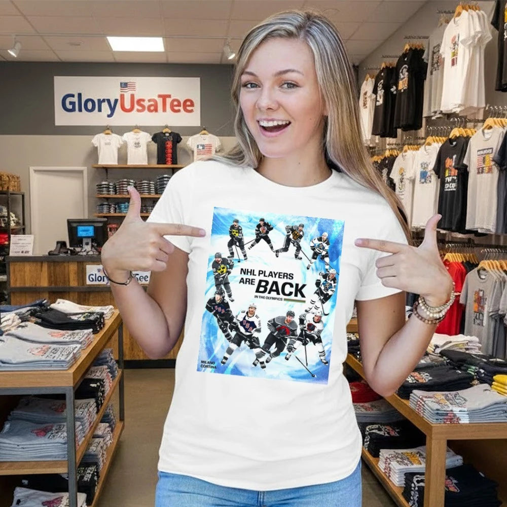 NHL Player Are Back In The Winter Olympics 2026 T-Shirt