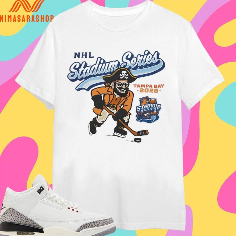 NHL Stadium Series Cream Ice Pirate Tampa Bay 2026 Shirts