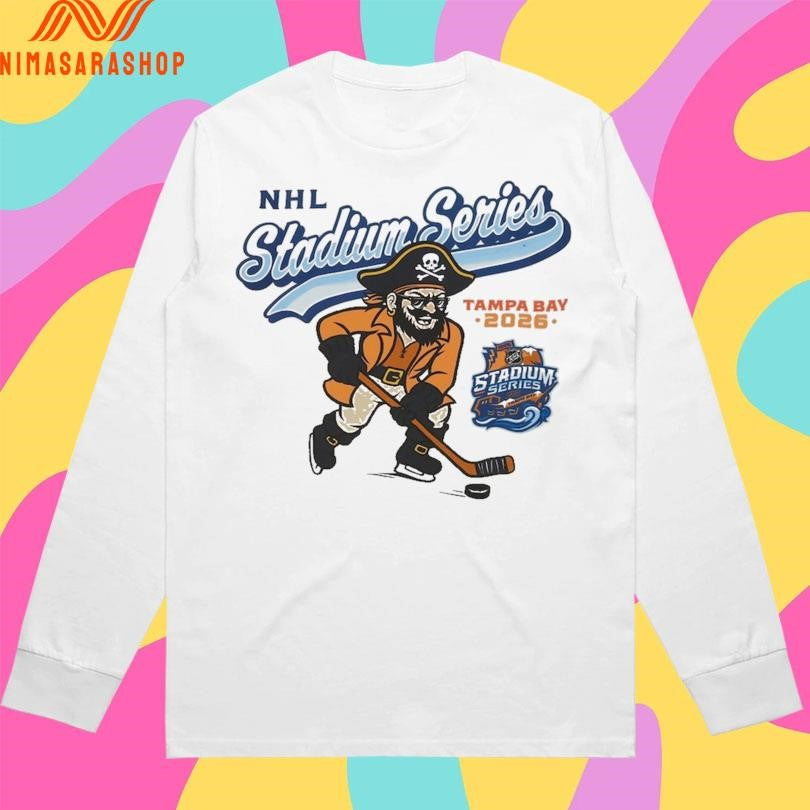 NHL Stadium Series Cream Ice Pirate Tampa Bay 2026 Shirts