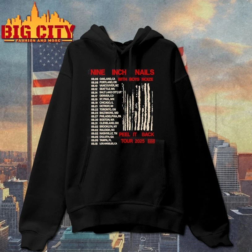 NIN 2025 Peel It Back Tour Shirts