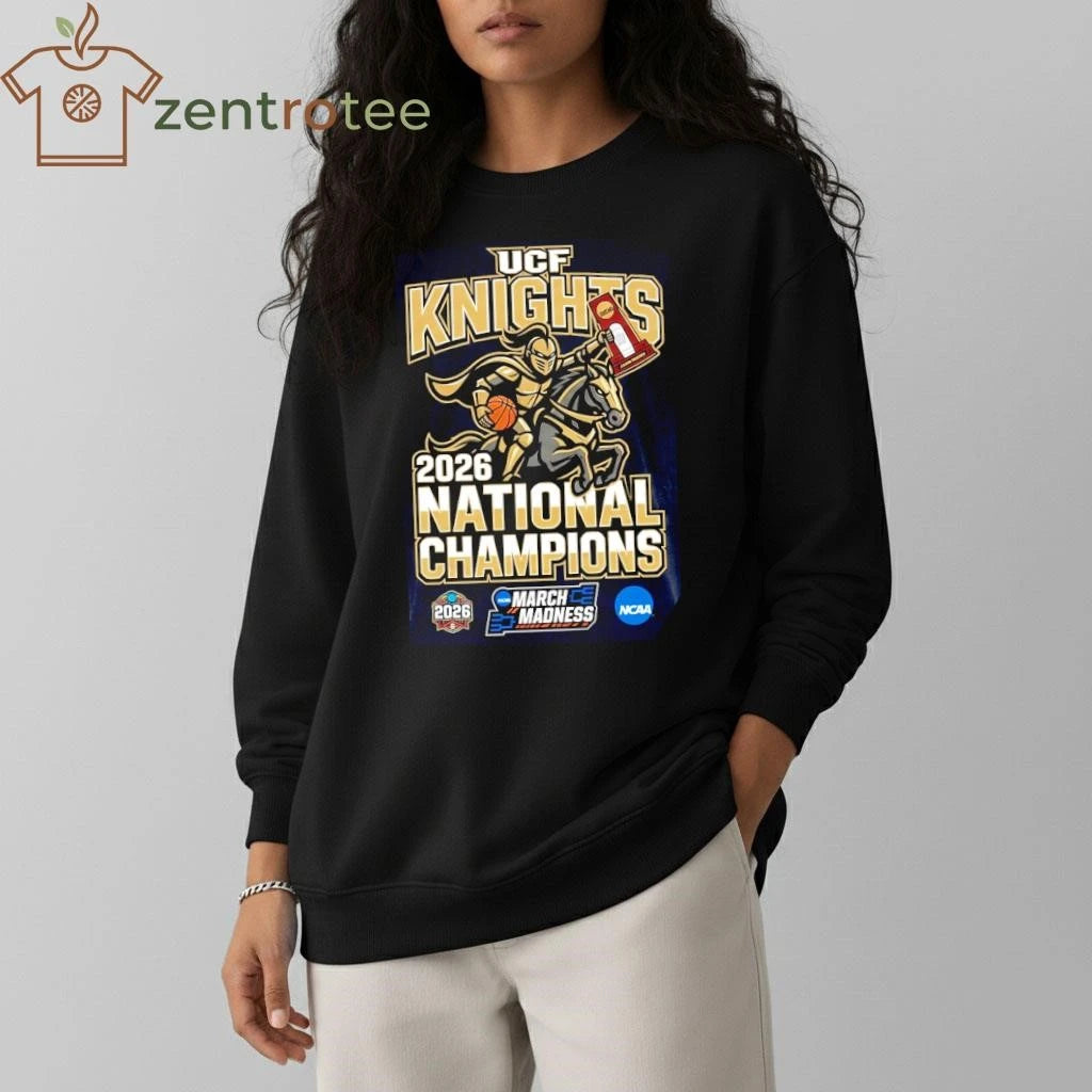 NKCTEES UCF Knights 2026 NCAA March Madness National Champions T-Shirt