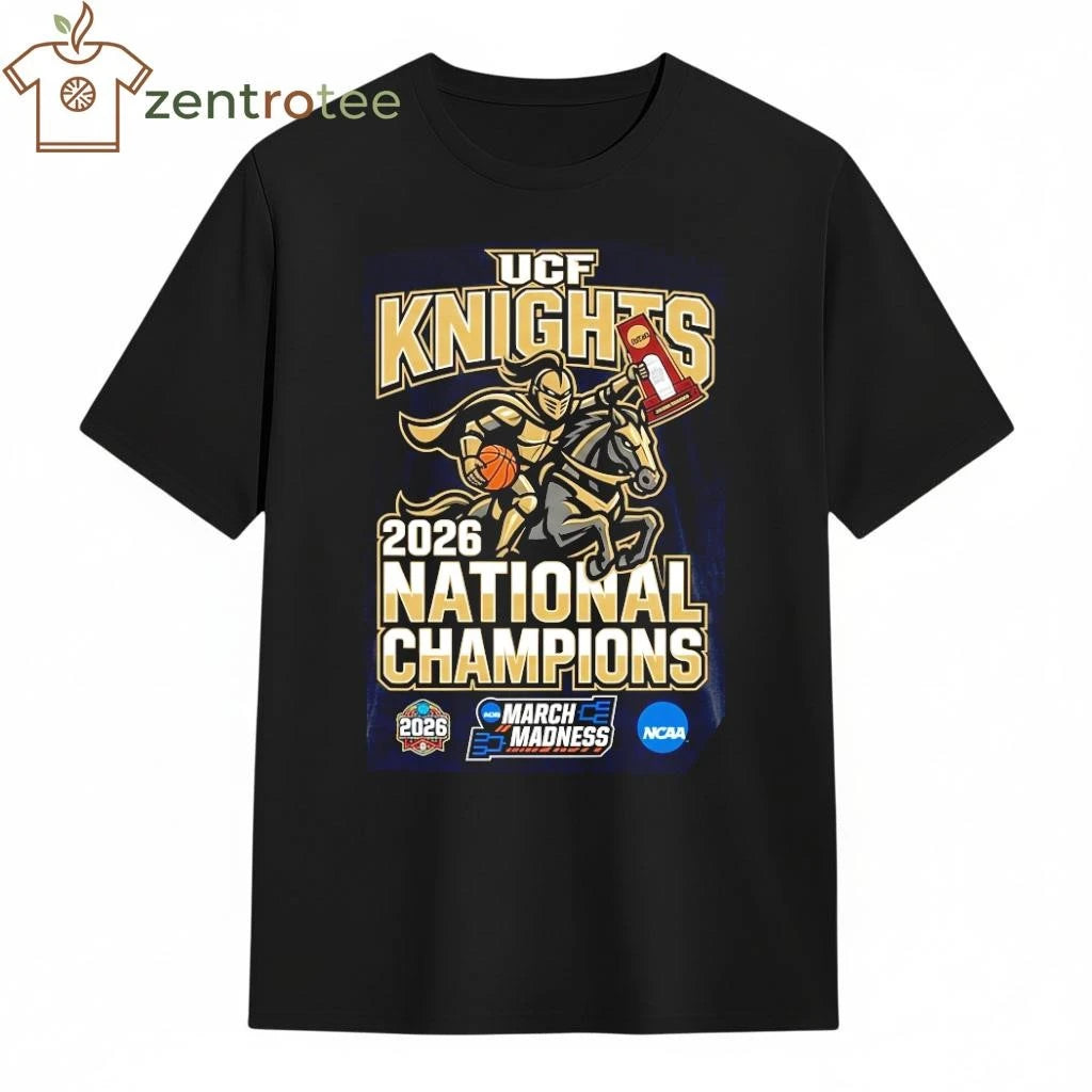 NKCTEES UCF Knights 2026 NCAA March Madness National Champions T-Shirt