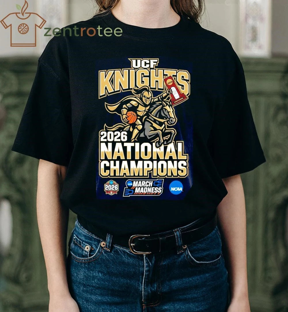 NKCTEES UCF Knights 2026 NCAA March Madness National Champions T-Shirt