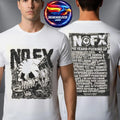 NOFX 40 Years of Fuckin’ Up A Film By NOFX OG Film Two Sided Shirt