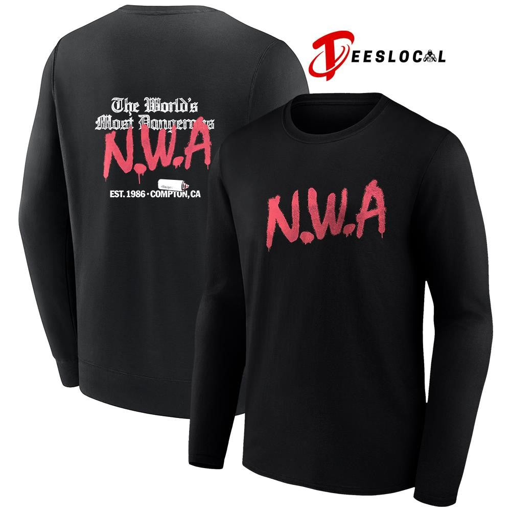 NWA the world’s most dangerous est 1986 shirt