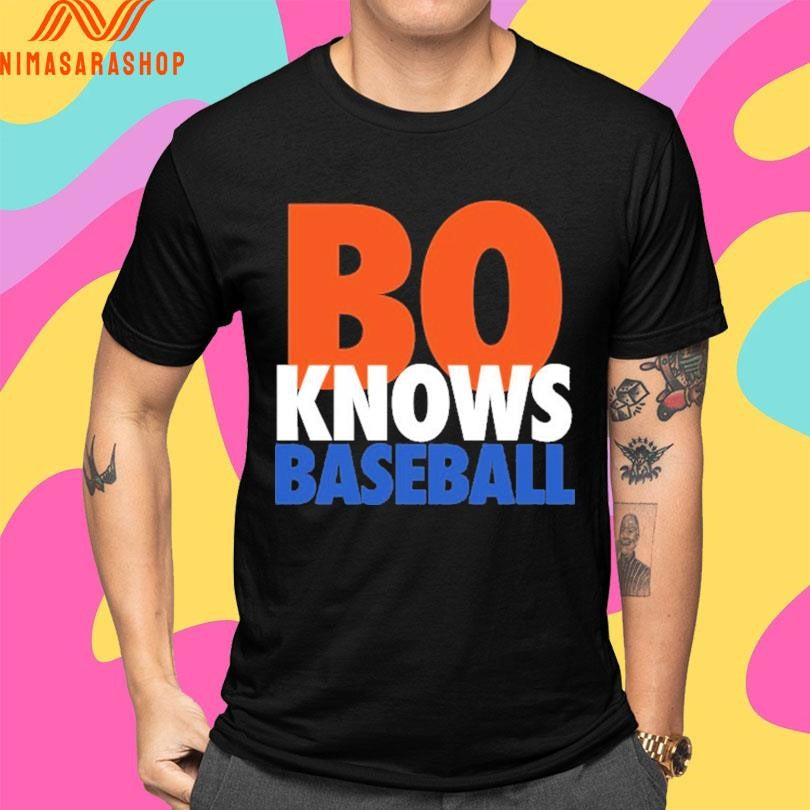 NY Bo Knows Baseball Shirts