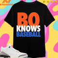 NY Bo Knows Baseball Shirts