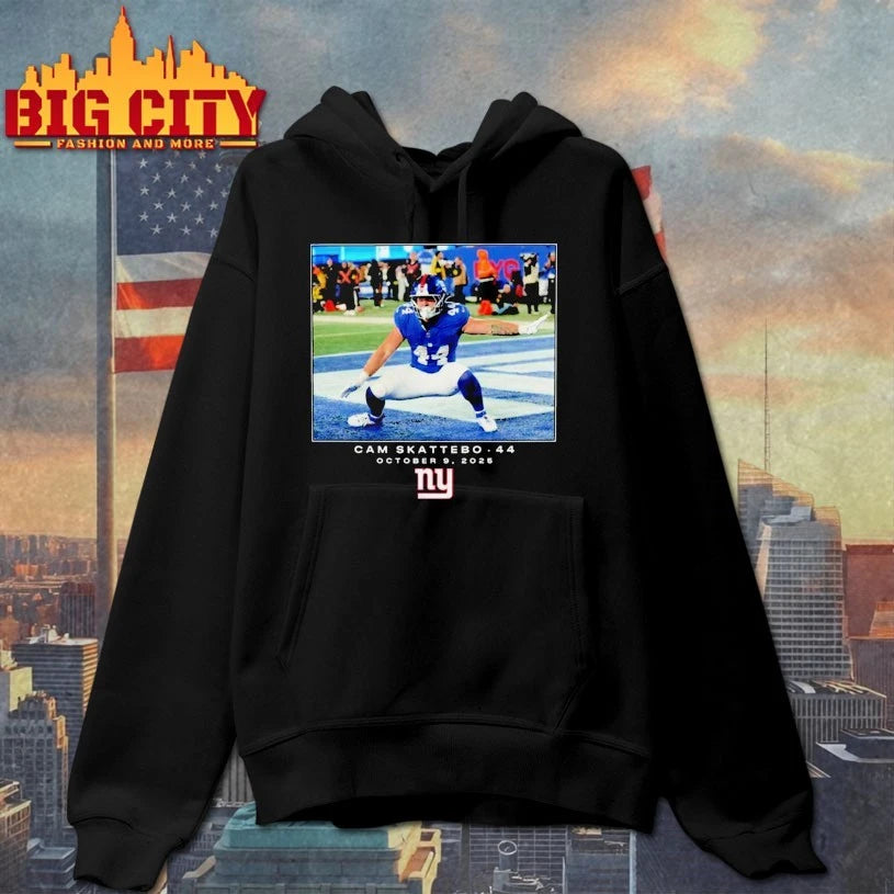 NY Giants Cam Skattebo 44 October 9 2025 Shirt
