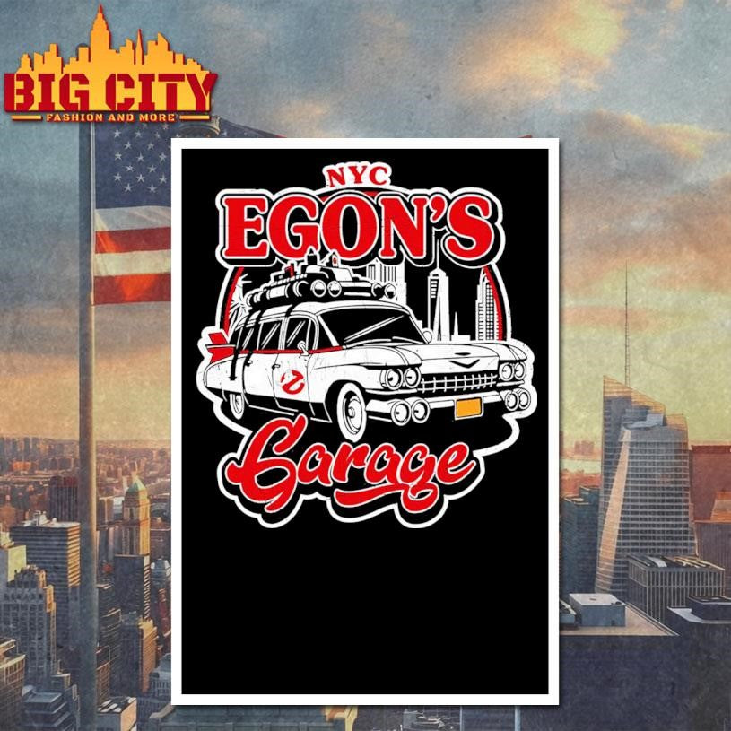 NYC Egon’s Garage shirt