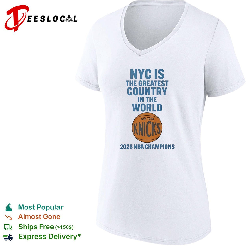 NYC is the greatest country in the world New York Knicks 2026 NBA Champions shirt