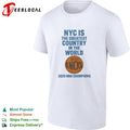 NYC is the greatest country in the world New York Knicks 2026 NBA Champions shirt