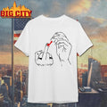 Nail Polish Drip Line Art Shirt