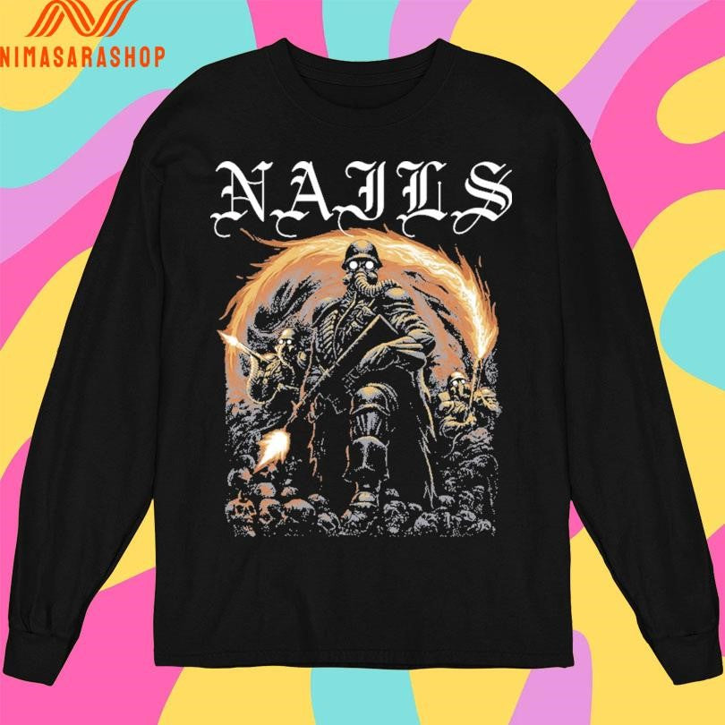 Nails Flamethrower Shirts