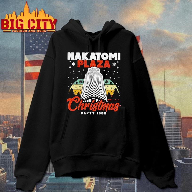 Nakatomi Plaza Christmas Party 1988 Xmas Movie Ugly shirt