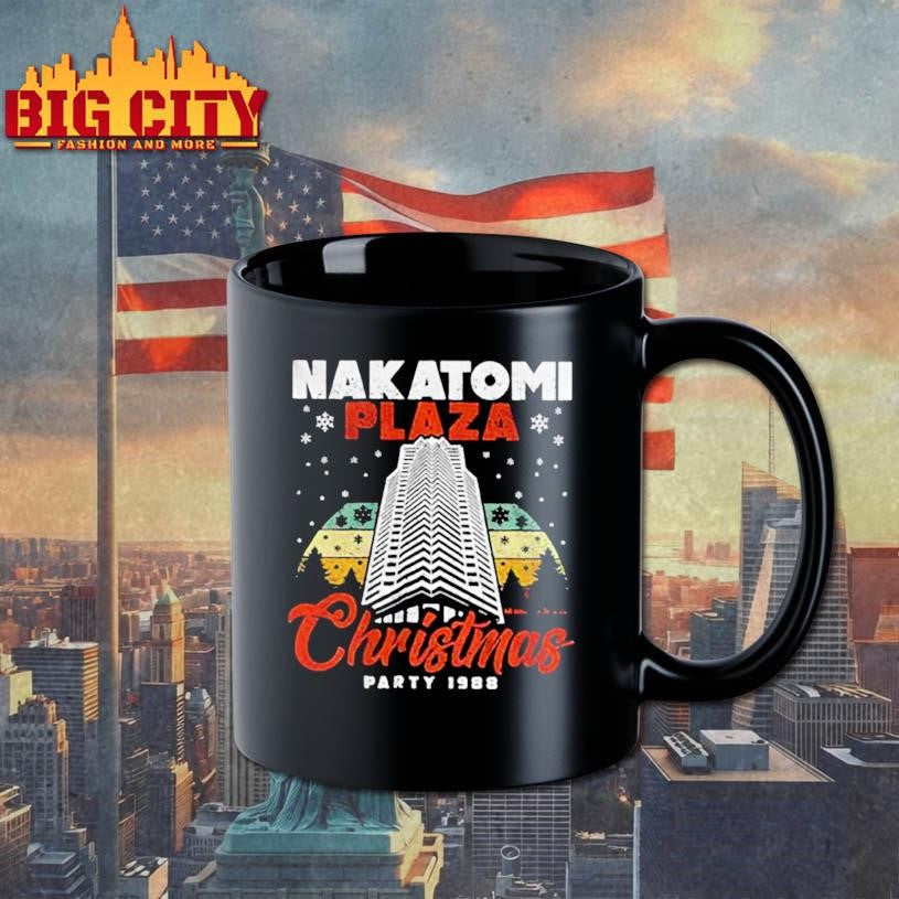Nakatomi Plaza Christmas Party 1988 Xmas Movie Ugly shirt