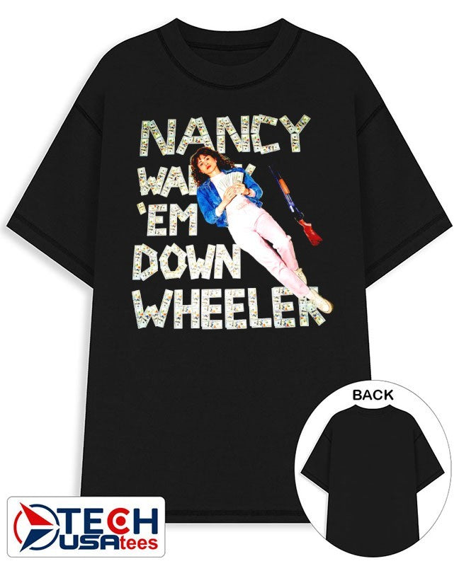 Nancy Walk ‘Em Down Wheeler shirt