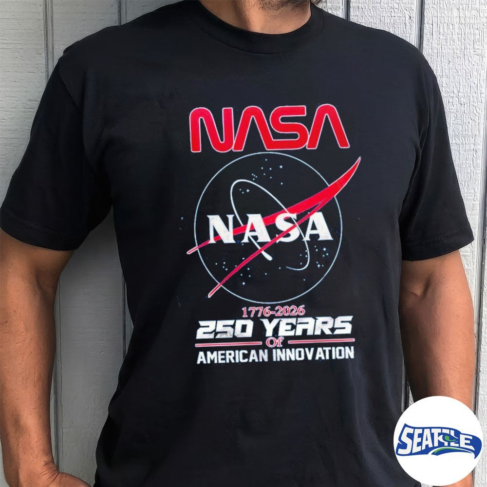 Nasa 1776-2026 250 Years Of American Innovation Shirt