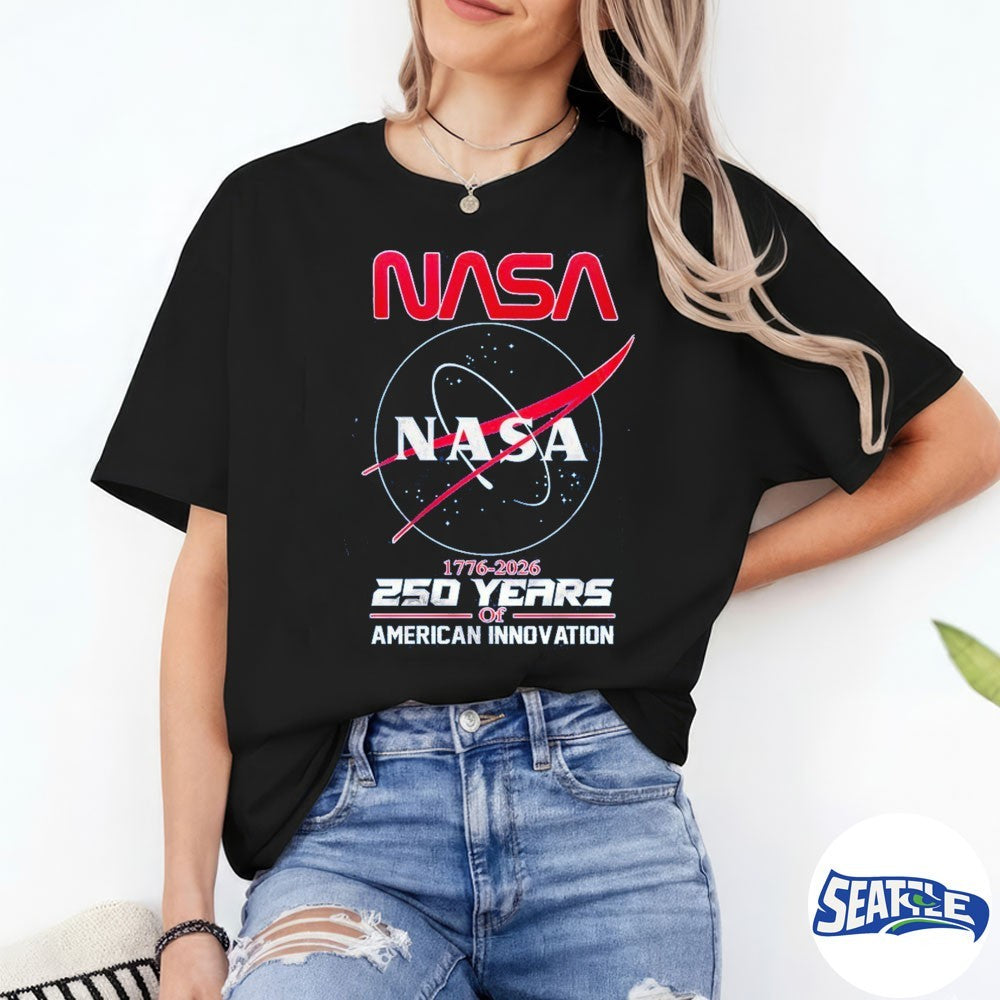 Nasa 1776-2026 250 Years Of American Innovation Shirt
