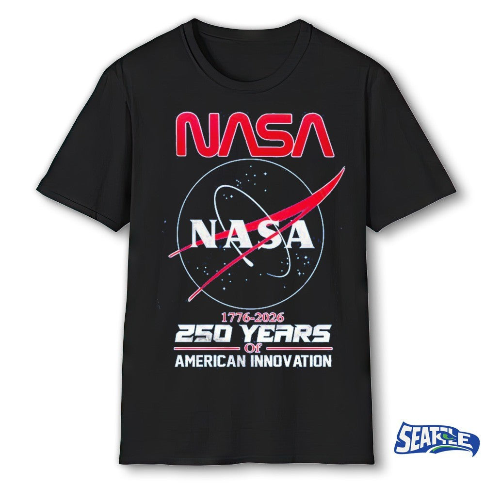 Nasa 1776-2026 250 Years Of American Innovation Shirt